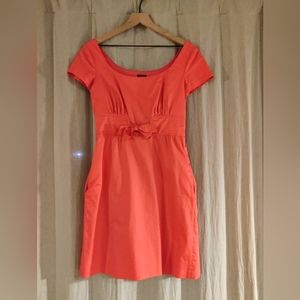 J. Crew dress, coral, size 4.